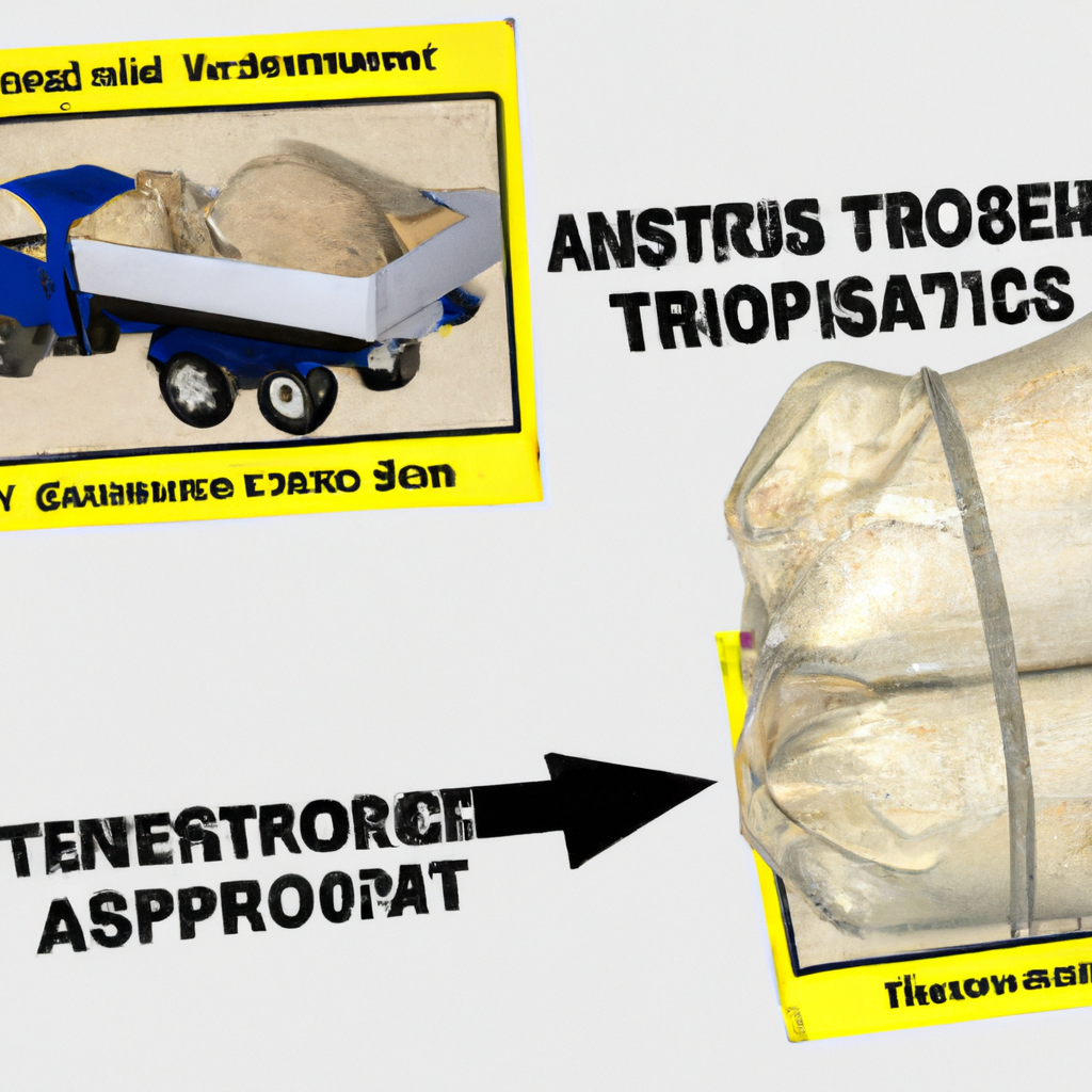 L'Importanza del Trasporto Sicuro di Materiali Contenenti Amianto